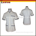 White Design Hospital Patient Uniform
